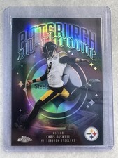 Chris Boswell 2024 Topps Chrome All-Chrome Refractor ACT-25 Steelers