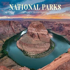 Carousel Calendars,  National Parks 2026 Mini Wall Calendar, 12'' X 12'', 16-Mon