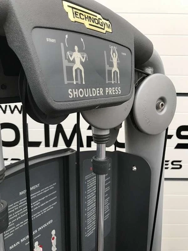 TECHNOGYM SHOULDER PRESS SELECTION