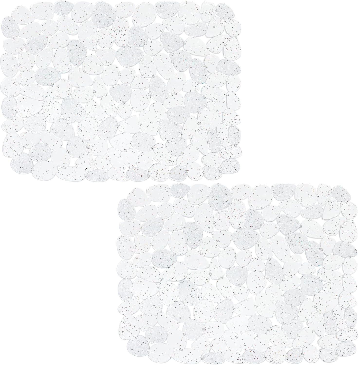 Pebble Sink Mats for Stainless Steel & Porcelain Sink, PVC Sink Saddle Protector