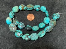 15.5" mix color natural Turquoise abacus beads/15-18 mm  (A602a-w3)
