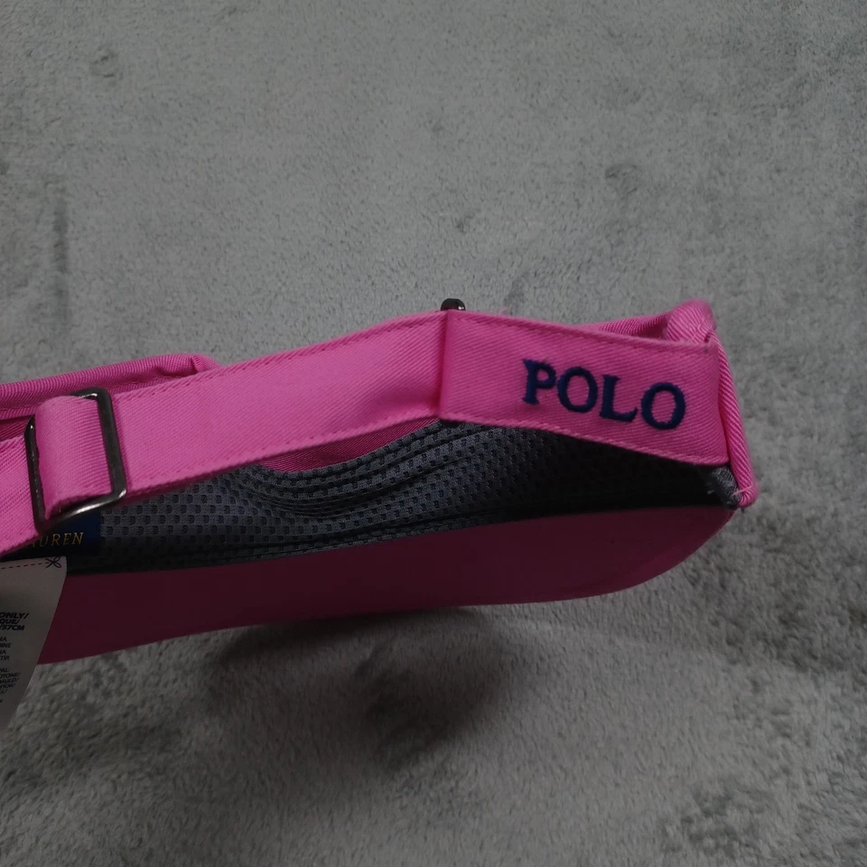 Chapéu Polo Ralph Lauren Feminino Tamanho Único Viseira Ajustável Novo com etiquetas - Imagem 4 de 4