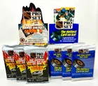 (3 Each) 1990 Pro Set Series 1 & 2 NHL Hockey 6 Factory Sealed Packs / 90 Cards