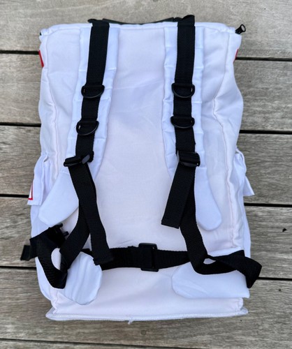 Mochila de astronauta NASA Aeromax Jr parches blancos disfraz de astronauta juego de vestir - Imagen 6 de 8