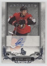 2018 Artifacts Roman Numeral Rookies Redemptions /175 Max Lajoie Maxime Auto 8hk