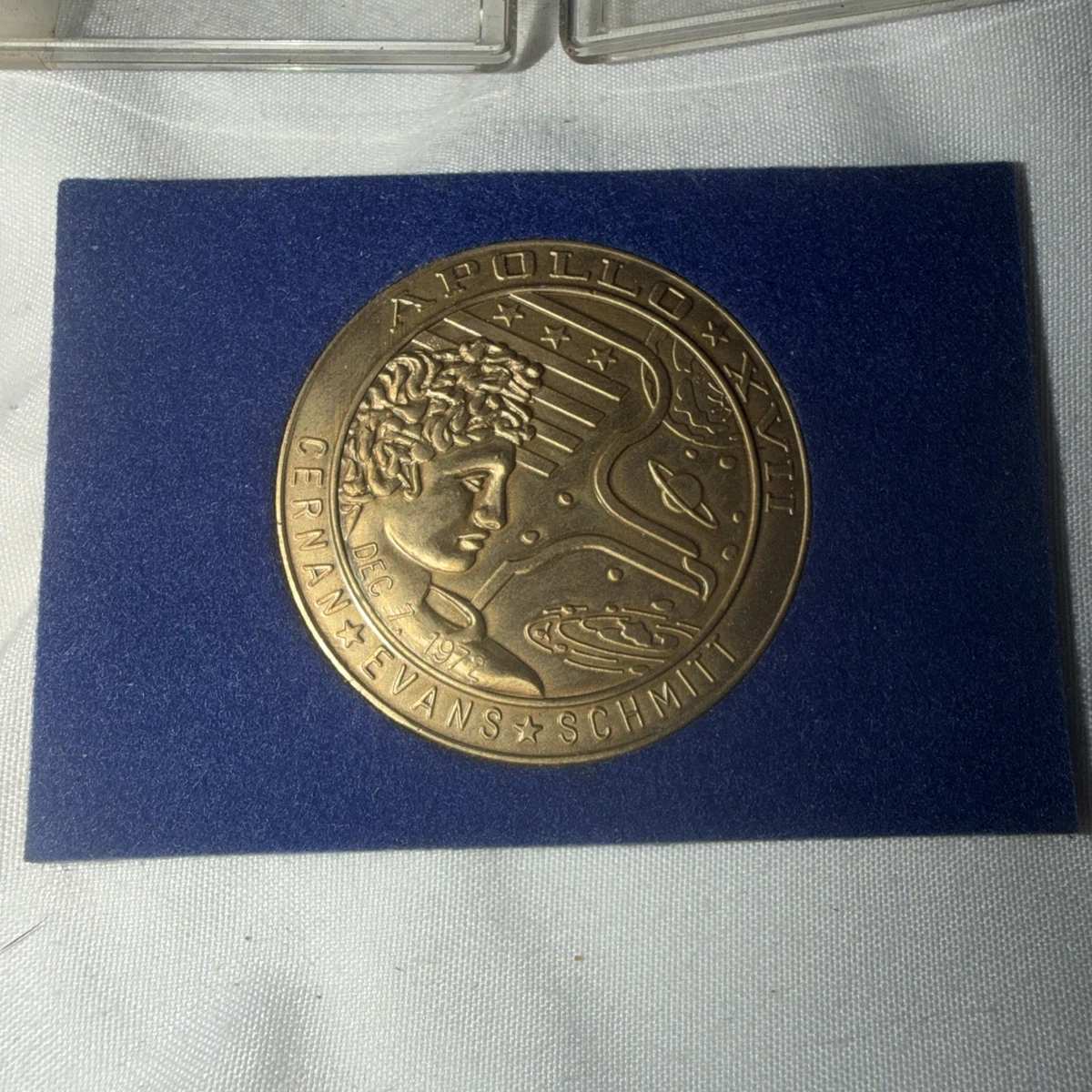 Apollo 17 Medal In Apollo Exploration Mission Collectibles for