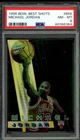 Michael Jordan Card 1996-97 Bowman's Best Shots #BS6 PSA 8