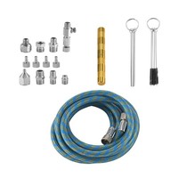 16 Teiliges Airbrush Adapter-Set Eurowagens Airbrush ZubehöR Adapter