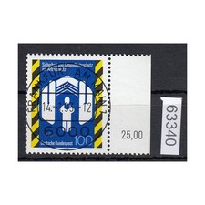 Federal 1992, Mich No 1649 Postmarked Margin Kbwz Frankfurt