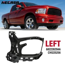 HECASA LH Driver Side Radiator Support Headlight Bracket For Ram 1500 2500 13-24