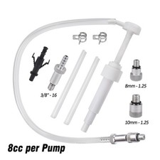 White Transmission Oil Pump for Oil Transfer Fits 32 oz Quart Bottles 8cc p