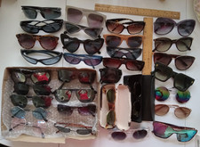 Vintage To New Sunglasses Mixed Lot Of 32 Pair