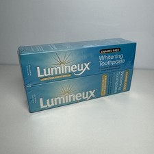 Lumineux Teeth Whitening Toothpaste 2 Pack Enamel Safe 3.75oz SEALED