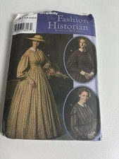 Simplicity 4551 Historical Costume Dress Pattern Sz 16-24 Civil War Victorian