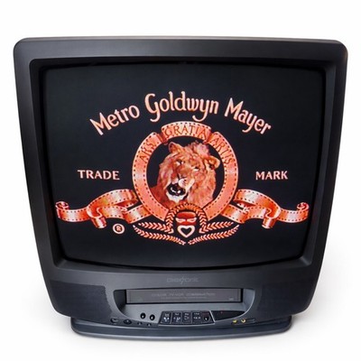 Broksonic 19  CRT TV VCR Combo CTSGT-9369CTT Retro Gaming Works Pickup