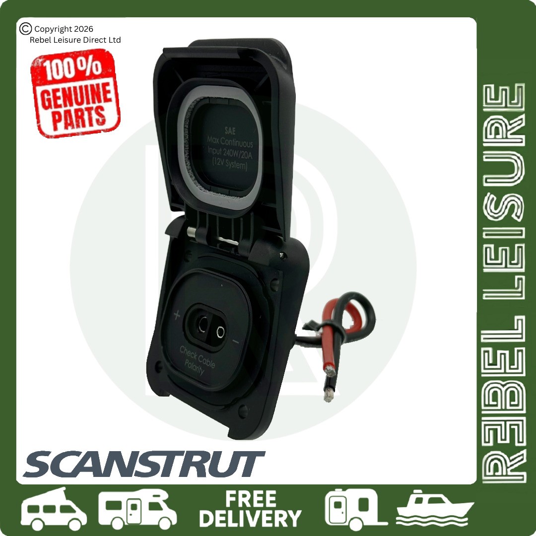 💧🚐 Scanstrut Ventura SAE Solar Connection Socket 12/24V Waterproof