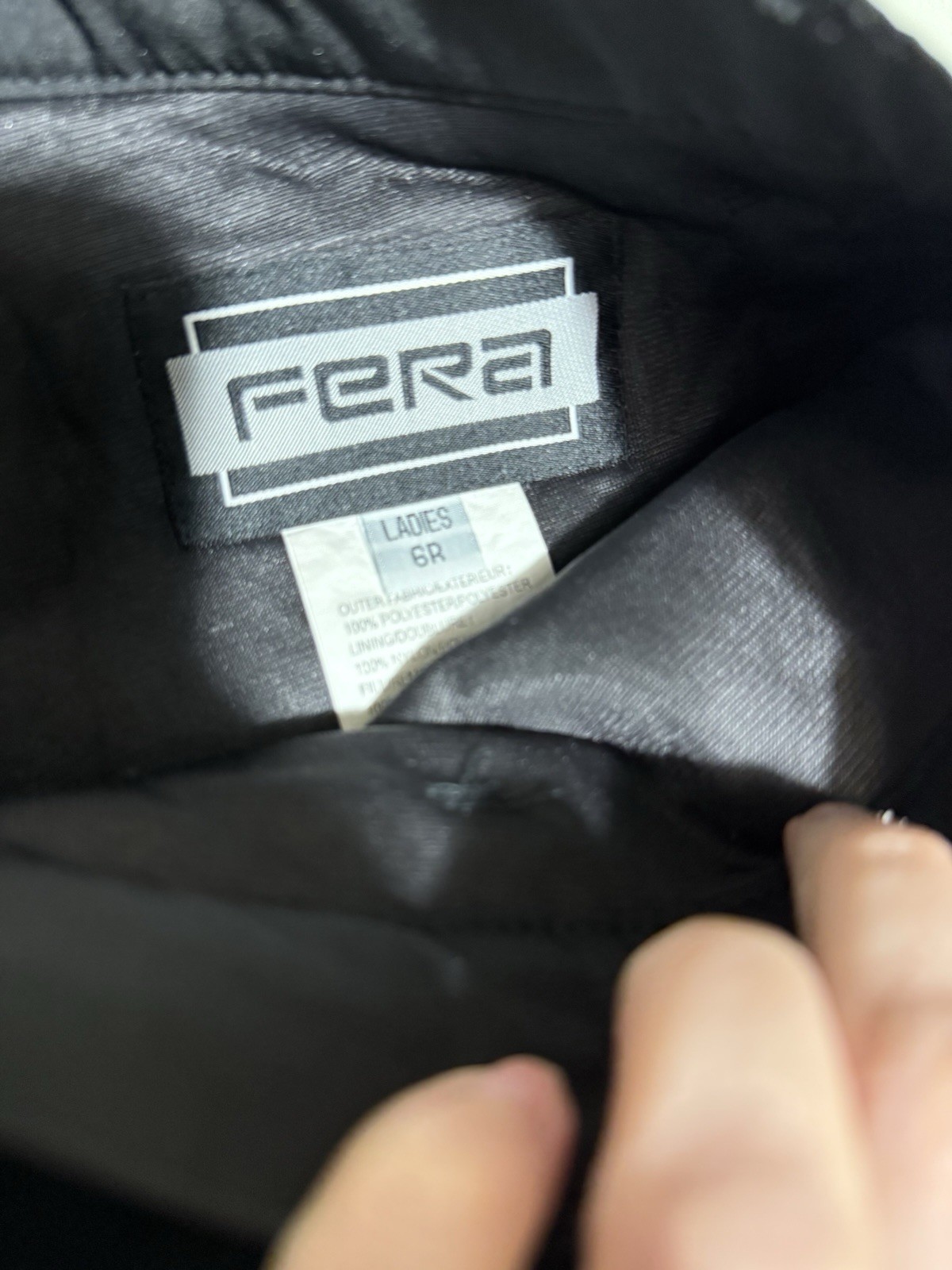 FERA Women’s Ski Pants Sz 6R