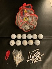 11 Callaway Golf Balls Tees Divot Tools w/bag 0900