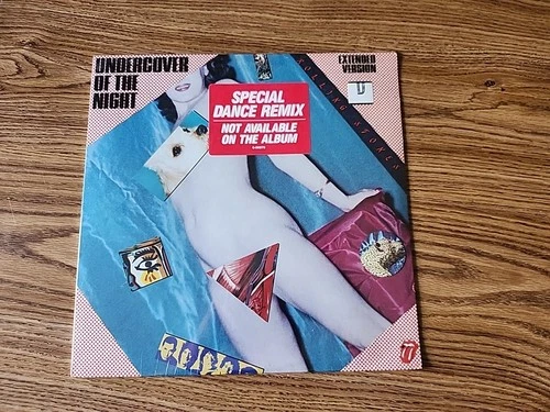 The Rolling Stones sealed 'Undercover Of the Night' 12"extended Remix record USA