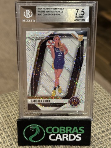 Cameron Brink [White Sparkle] #143 2024 Panini Prizm WNBA card