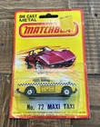 NEW Vintage 1980 Matchbox No.72 Maxi Taxi