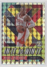2019-20 Panini Mosaic In It to Win It Russell Westbrook #9 04u1