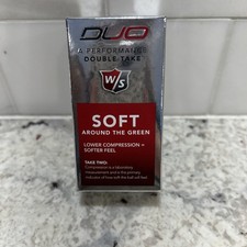 New Wilson Staff DUO Golf Balls Lot of 2 Longer Softer 2012 Wilson Sporting