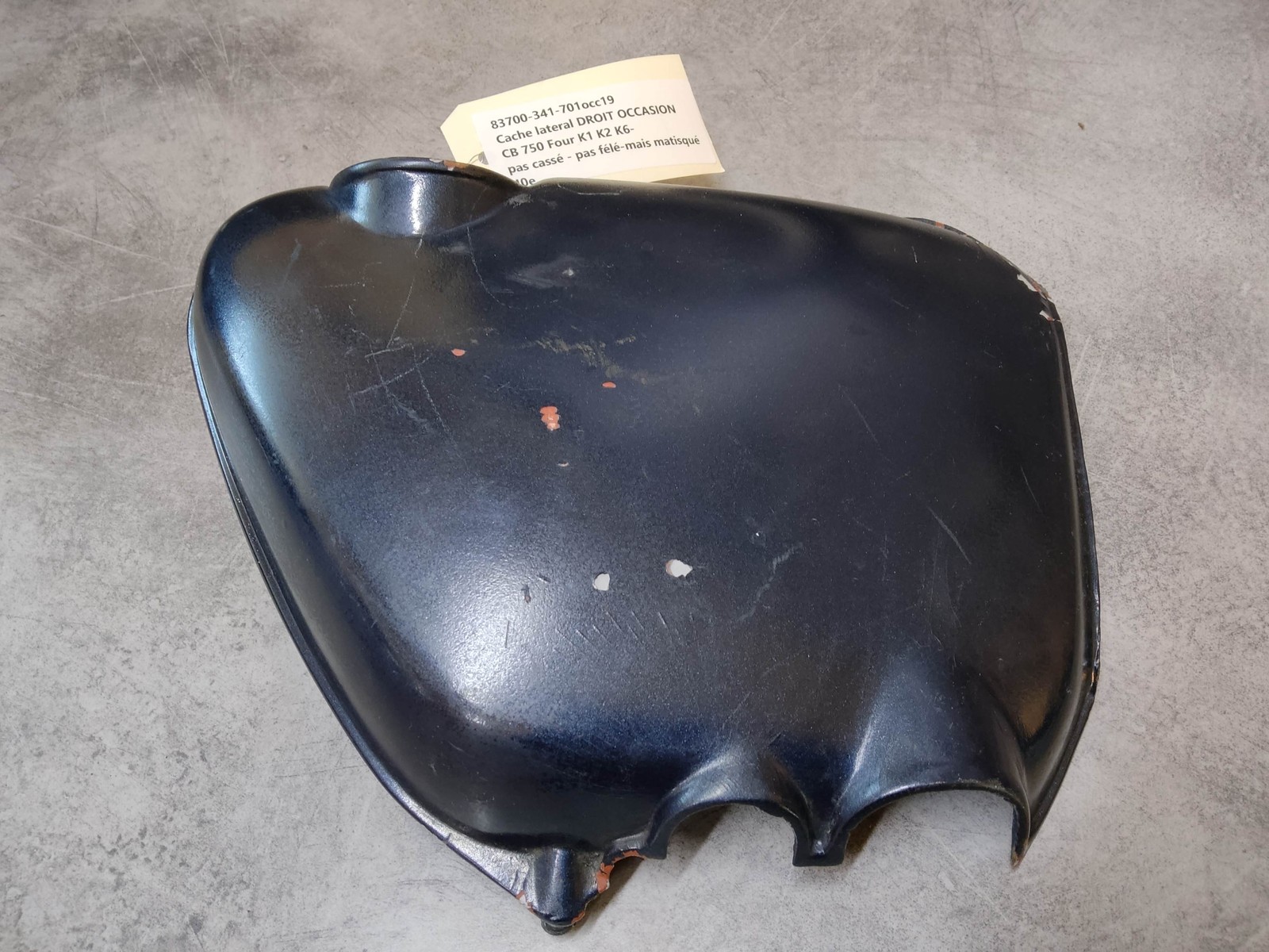 Cache latéral droit CB750 Four HONDA 83700-341-701OCC19 carénage flanc
