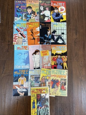 MS. TREE Copper Age Lot of 17 Eclipse Comic 1-3 & Renegade Press 22-50; D