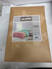 Mi Zone Soft Faux Fur Comforter Set for Girls Bedroom F/Q Comforter Aqua Multi