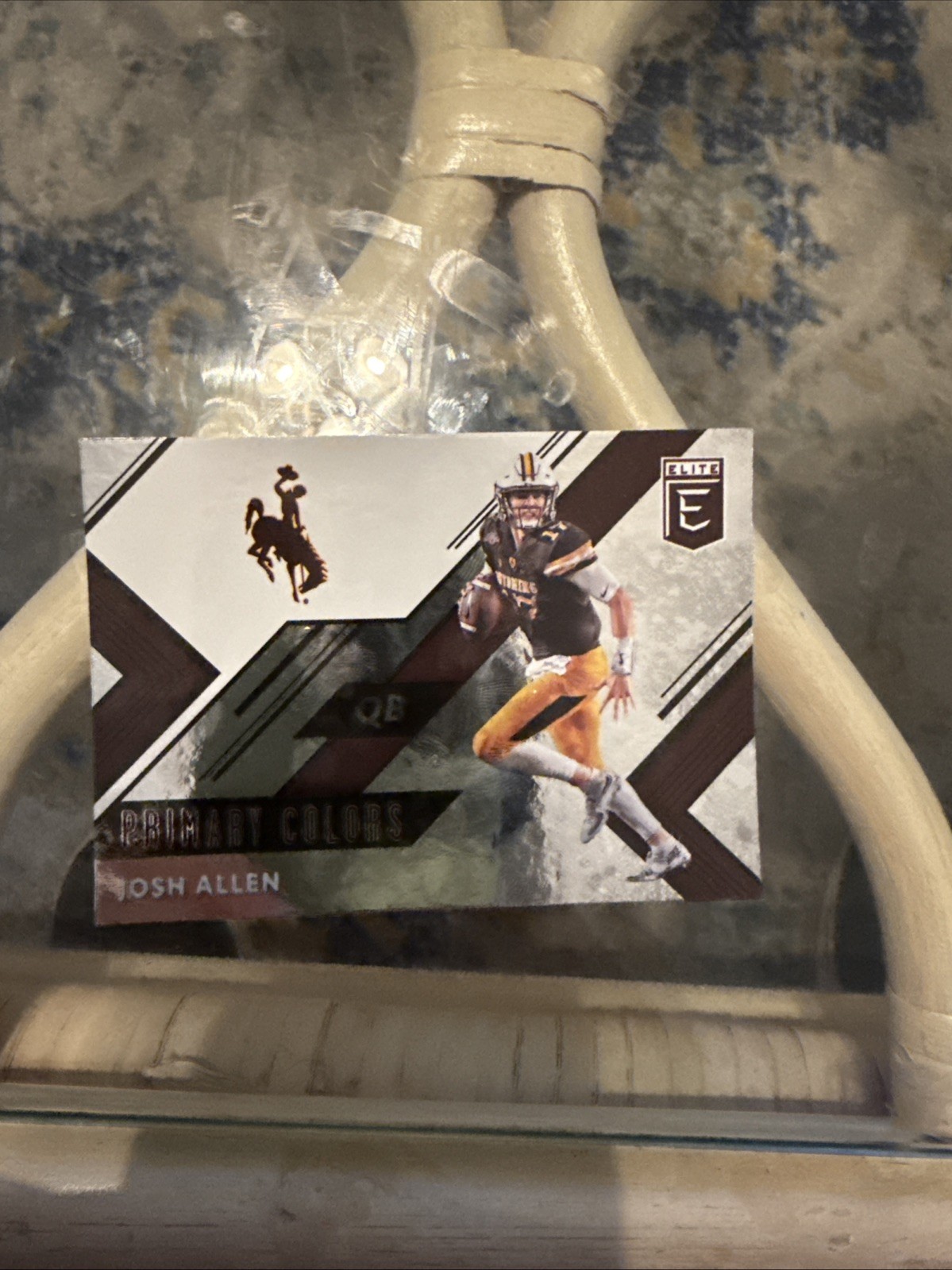 2018 Panini Elite Draft Picks Primary Colors #4 Josh Allen Rookie Card RC Bills