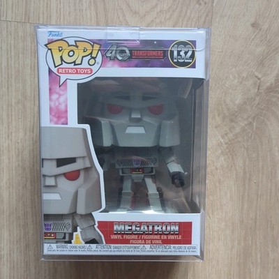 40 JAHRE TRANSFORMATOREN MEGATRON POP! VINYL FIGUR FUNKO RETRO TOYS 132 MIT KOFFER