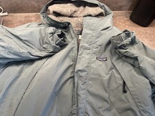 Patagonia Infurno Jacket Fibrepile Insulated Belay Jacket Size L Blue