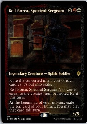 Bell Borca, Spectral Sergeant (Foil Etched) 591 Commander Legends MTG NM/M