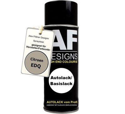 Für Citroen EDQ Sable D'Ete Metallic Spraydose Basislack Sprühdose 400ml