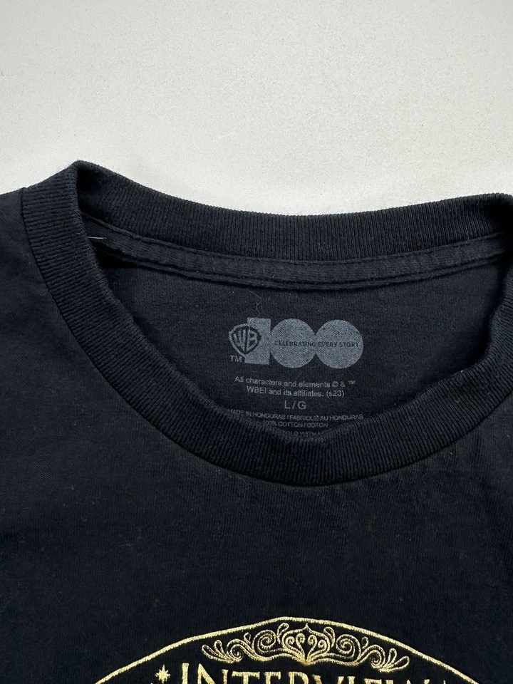 Interview With The Vampire “Vampire Chronicles” Promo T-Shirt Black / Gold | L - Image 3 of 4