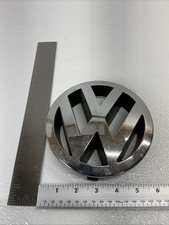Volkswagen Vw Chrome Emblem Badge Front Grille Logo Replacement