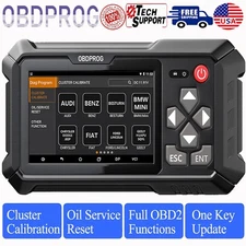 OBDPROG M500 Mileage Adjustment Tool Odometer Correction OBD2 Scanner Oil Reset