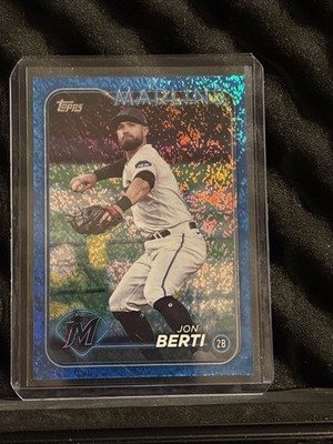 2024 Topps Series 2 - Jon Berti #524 Blue Foil /999