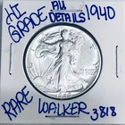 1940 WALKING LIBERTY SILVER HALF DOLLAR AUTHENTIC U.S.MINTCOIN FREESHIPPING 3818