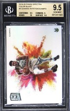 GIANNIS ANTETOKOUNMPO 2019-20 Panini Spectra Color Blast Prizm BGS 9.5 Gem Mint