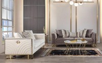 Modernes Set FüR Das Wohnzimmer 3+3-Sitzer-Sofas Stoffsofa PolstermöBel