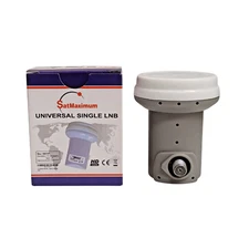 Universal Single LNB 0.1dB KU Band FTA HD Ready Linear Satellite Dish Receiver