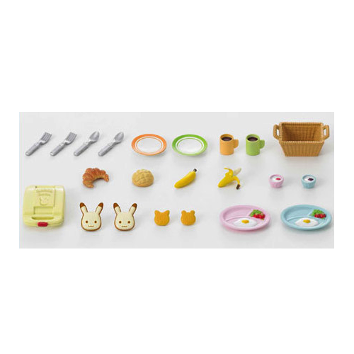 Sylvanian Families KA-414 Breakfast Set - Epoch | eBay