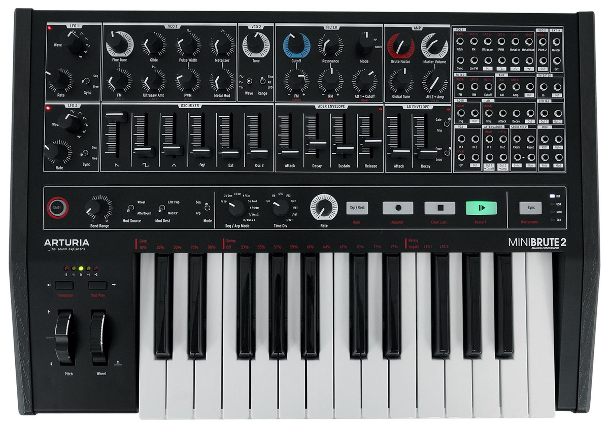 鍵盤楽器 arturia minibrute 2s Amazon.com: Arturia MiniBrute 2S Semi-Modular Analog