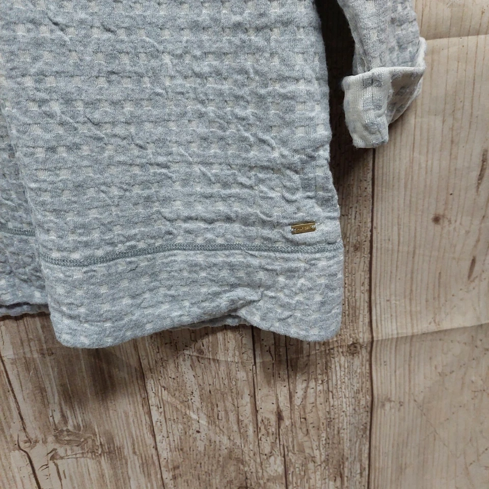 Suéter Tommy Hilfiger XL Gris 100% Algodón Preppy Foto 3 de 4