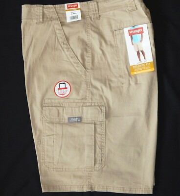 wrangler mens khaki cargo pants