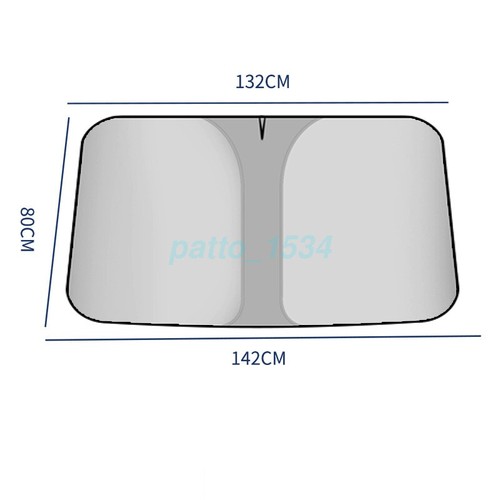Car Windshield Sunshade Sun Visor Cover UV Block Cover Protector Car Accessories - Picture 11 of 12