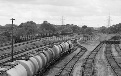 Hinksey Yard Class 58 58028 auf MGR 13.7.88 John Vaughan Negativ RN089