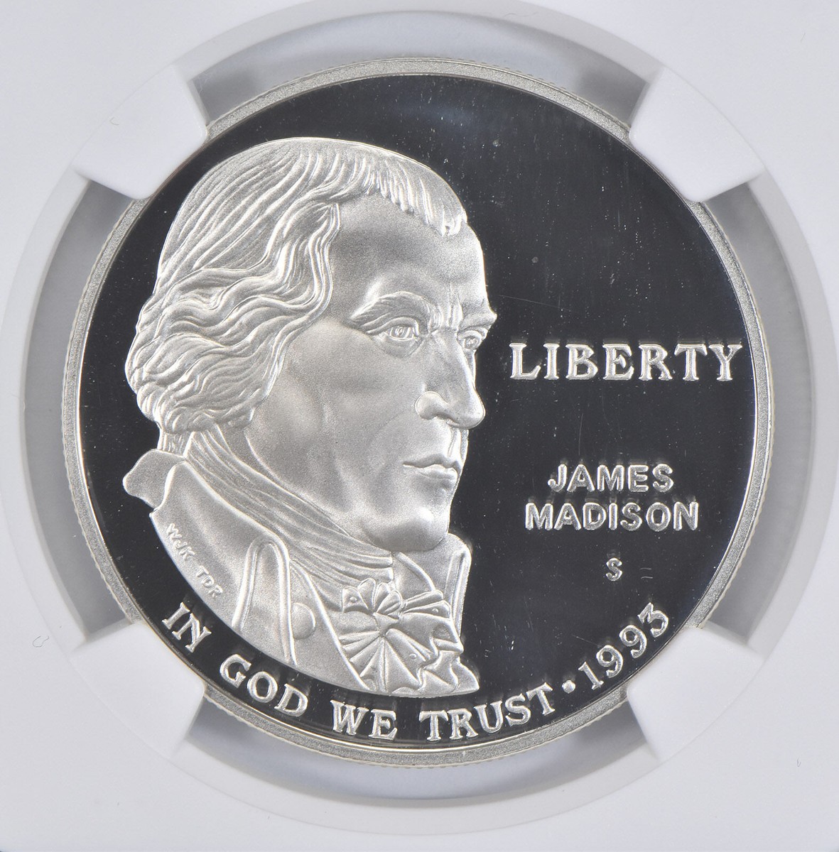 1993 S James Madison Commemorative Proof Silver Dollar NGC PF70 | eBay